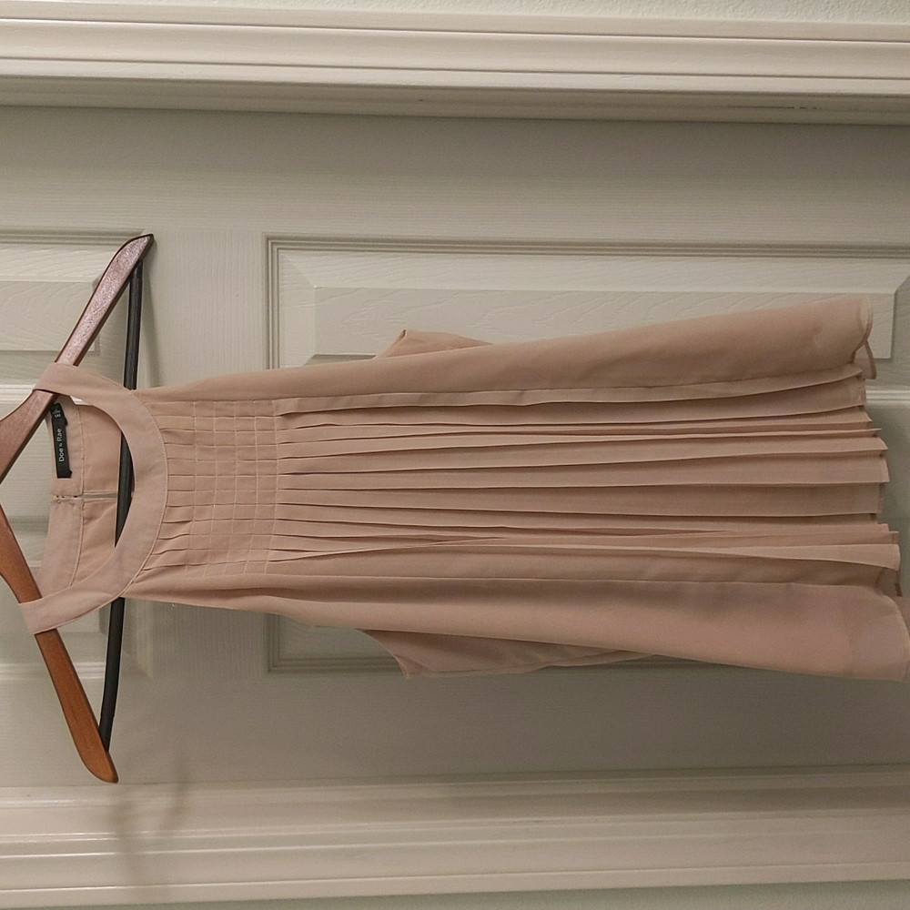 Blush Pleated Tank Top